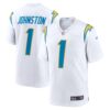 Quentin Johnston Los Angeles Chargers Nike Away Game Jersey – White