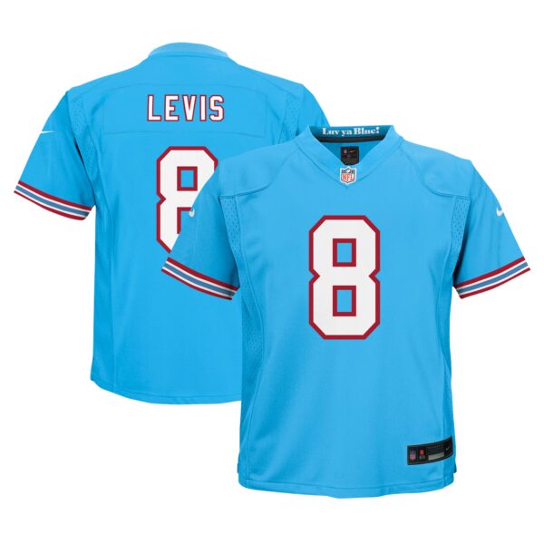 Will Levis Tennessee Titans Nike Preschool Alternate Player Game Jersey – Light Blue