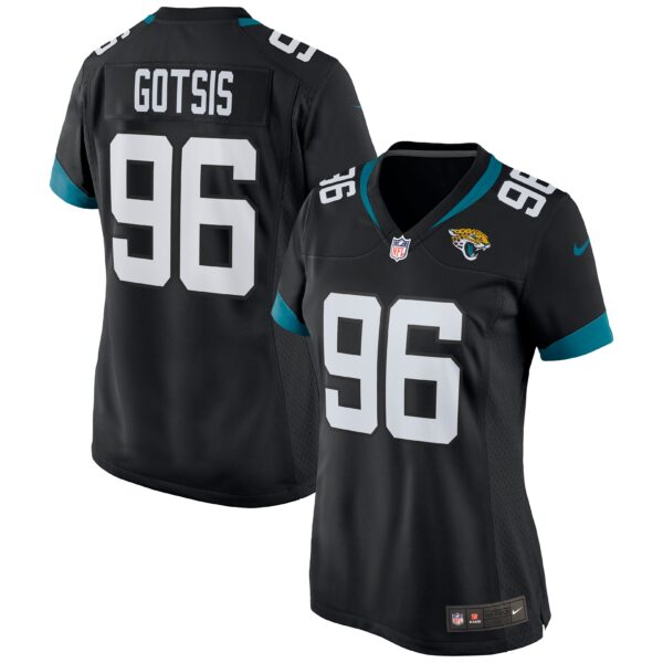 Adam Gotsis Jacksonville Jaguars Nike Women’s Game Jersey – Black