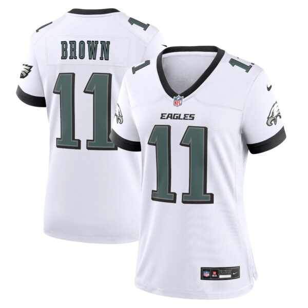 A.J. Brown Philadelphia Eagles Nike Game Jersey – White