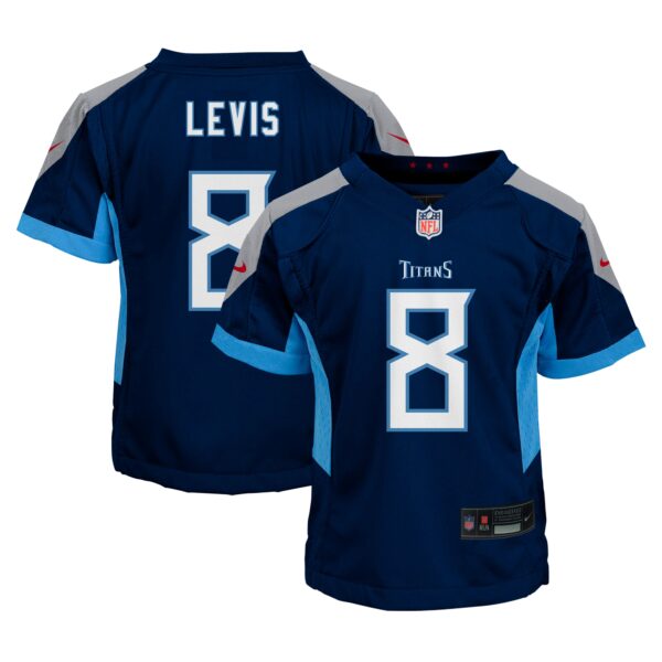 Will Levis Tennessee Titans Nike Infant Game Jersey – Navy