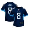 Will Levis Tennessee Titans Nike Toddler Game Jersey – Navy