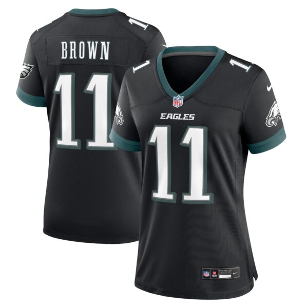A.J. Brown Philadelphia Eagles Nike Women’s Alternate Game Jersey – Black