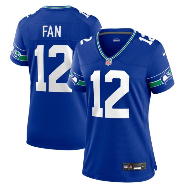 12s Seattle Seahawks Nike Women’s Player Jersey – Royal