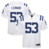 Shaquille Leonard Indianapolis Colts Nike Youth Game Jersey – White