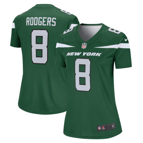 Aaron Rodgers New York Jets Nike Women’s Legend Player Jersey – Gotham Green