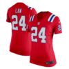 Ty Law New England Patriots Nike Women’s Retired Game Jersey – Red