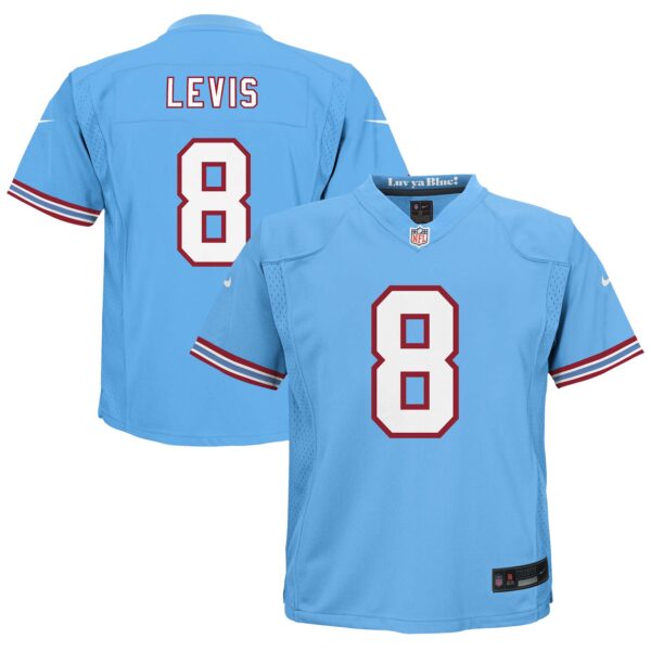 Will Levis Tennessee Titans Nike Toddler Alternate Oilers Throwback Game Jersey – Light Blue