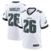 Saquon Barkley Philadelphia Eagles Nike White Game Jersey – White