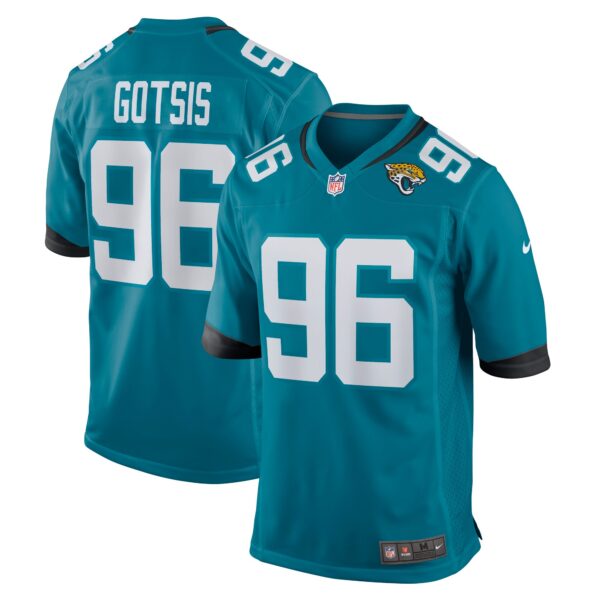 Adam Gotsis Jacksonville Jaguars Nike Game Jersey – Teal