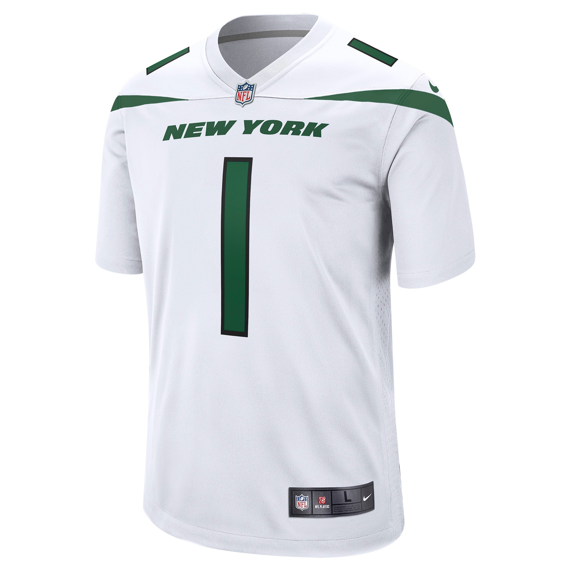 Ahmad Sauce Gardner New York Jets Nike Player Game Jersey – White - Image 2