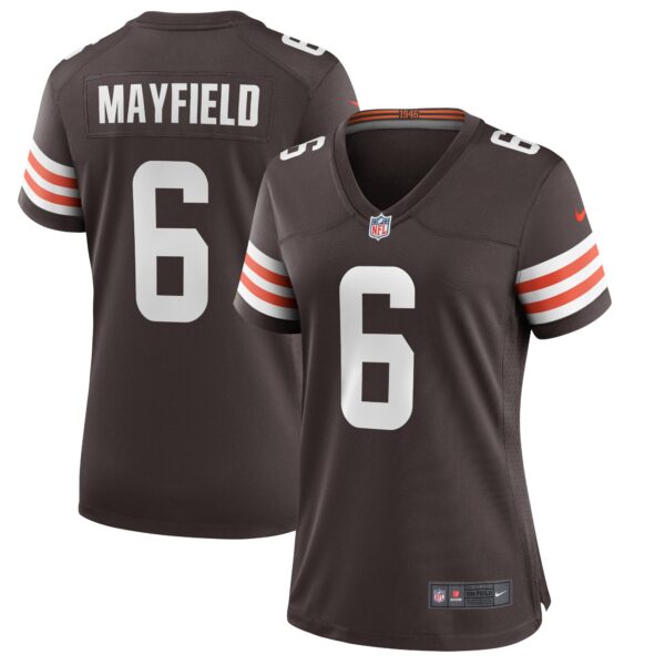 Baker Mayfield Cleveland Browns Nike Women’s Game Player Jersey – Brown