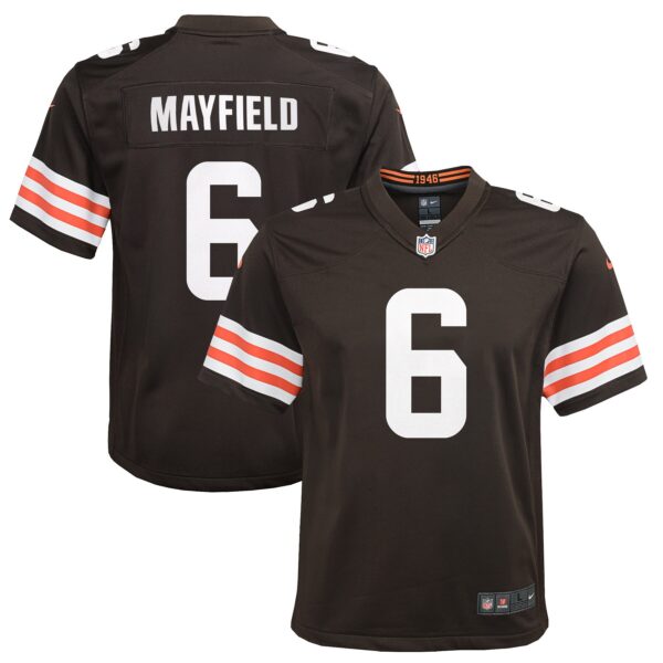 Baker Mayfield Cleveland Browns Nike Youth Game Player Jersey – Brown