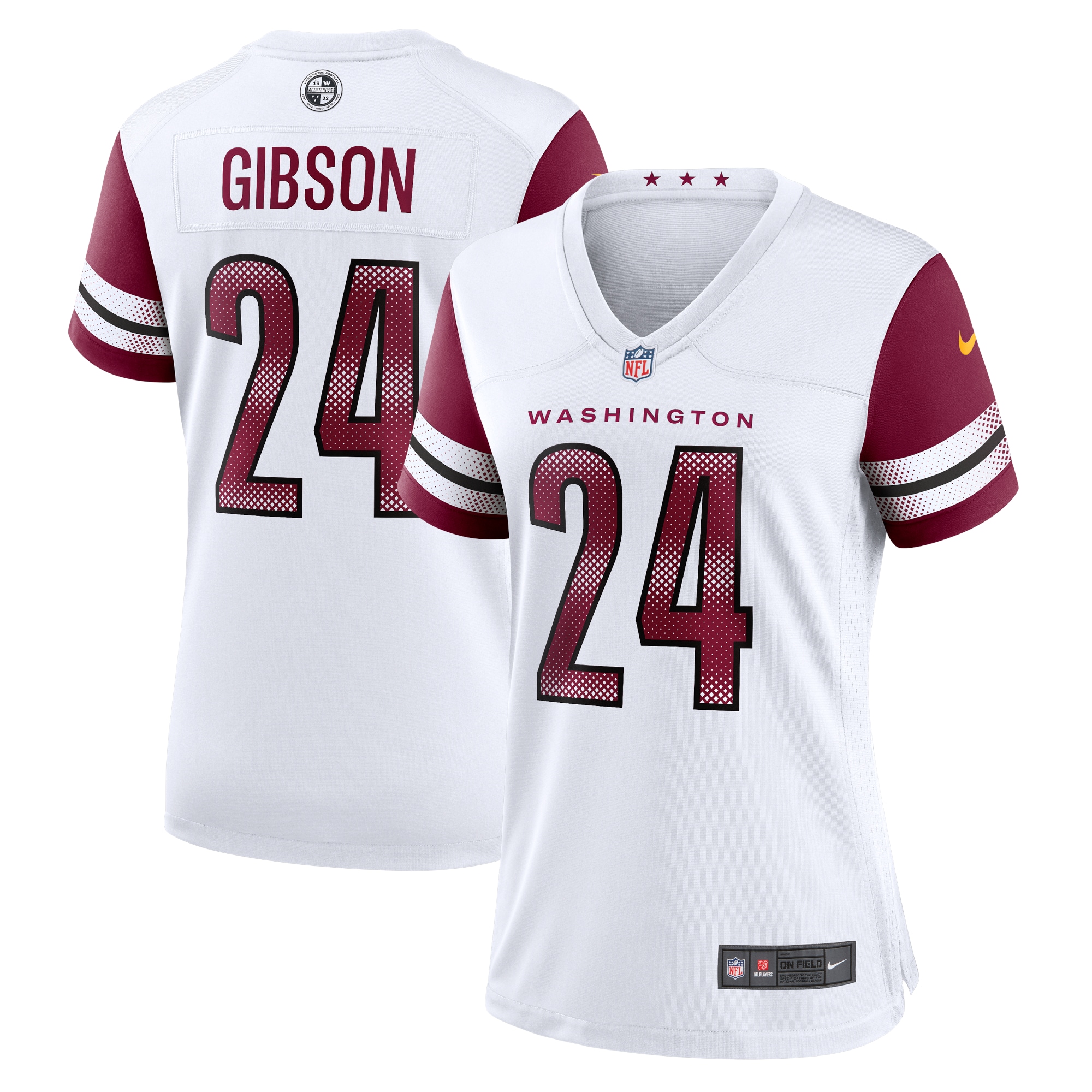 Antonio Gibson Washington Commanders Nike Women’s Game Jersey – White
