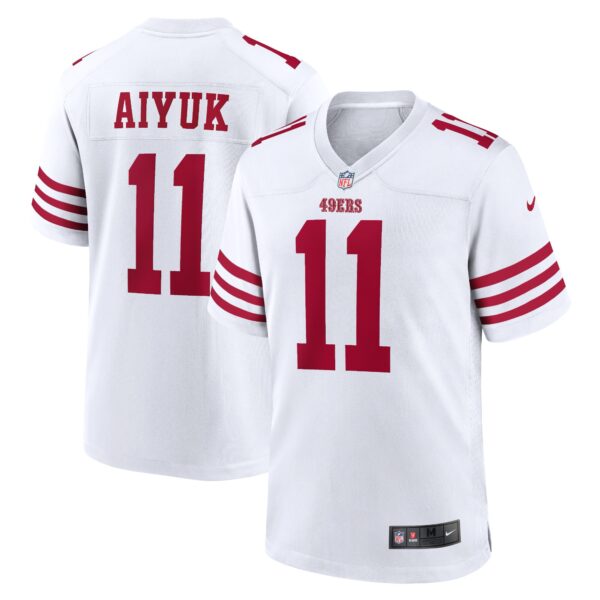 Brandon Aiyuk San Francisco 49ers Nike Player Game Jersey – White