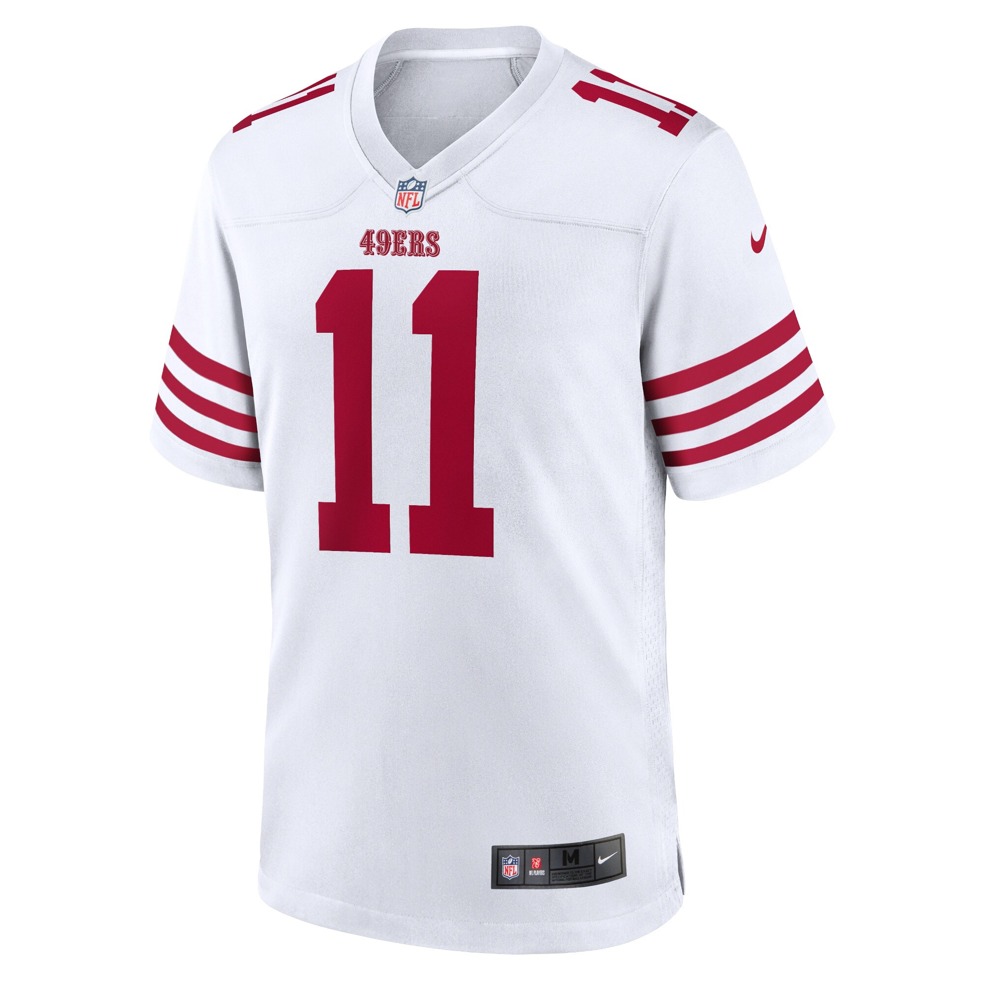 Brandon Aiyuk San Francisco 49ers Nike Player Game Jersey – White - Image 2