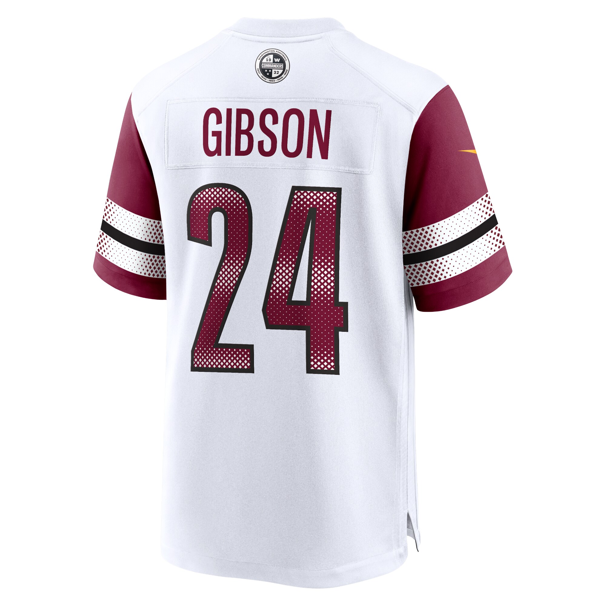 Antonio Gibson Washington Commanders Nike Game Jersey – White - Image 3