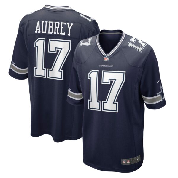 Brandon Aubrey Dallas Cowboys Nike Team Game Jersey – Navy