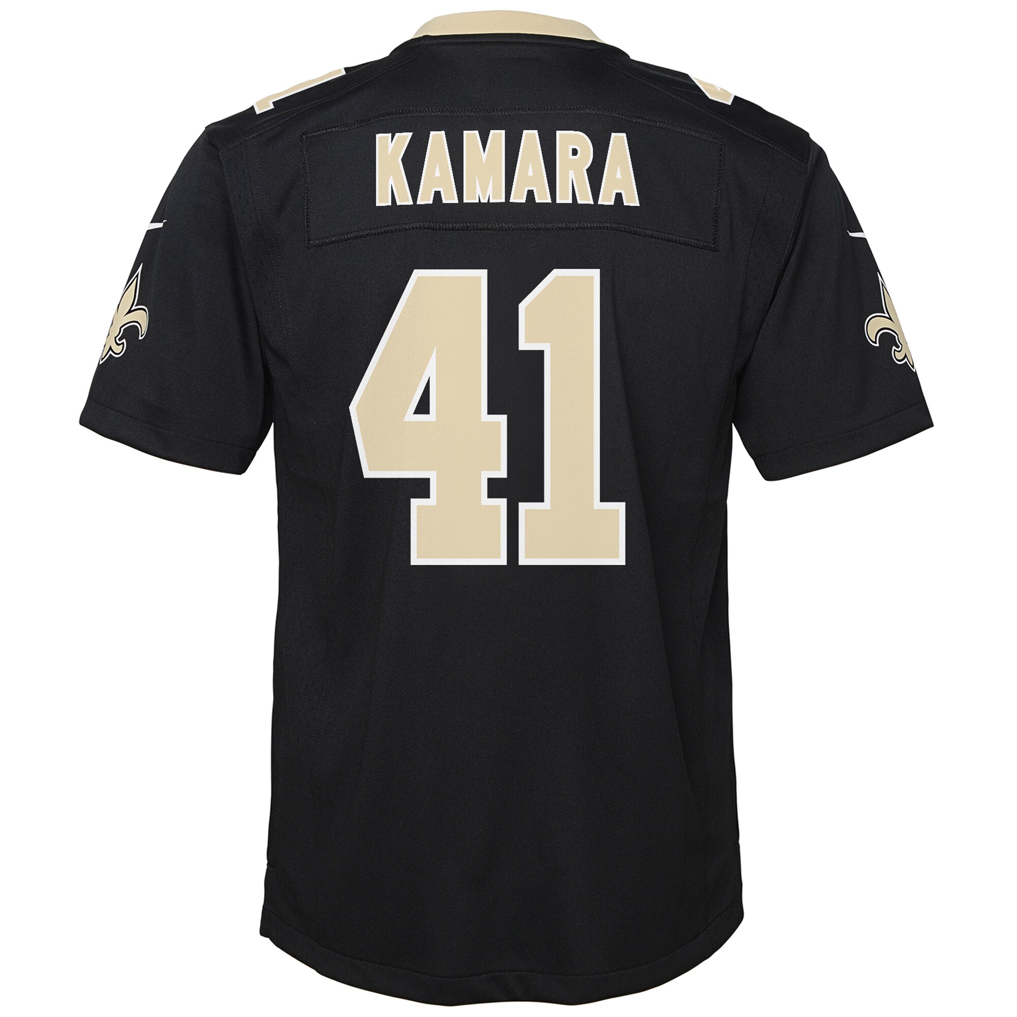 Alvin Kamara New Orleans Saints Nike Youth Game Jersey – Black - Image 3