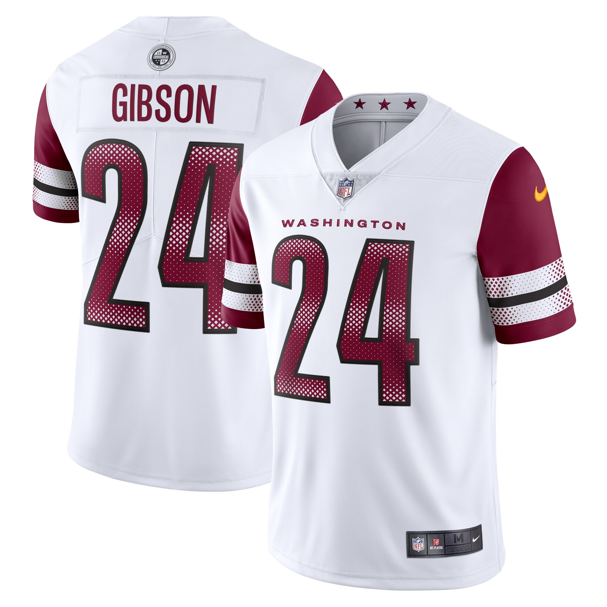 Antonio Gibson Washington Commanders Nike Vapor Limited Jersey – White