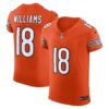 Caleb Williams Chicago Bears Nike Alternate Vapor F.U.S.E. Elite Jersey – Orange