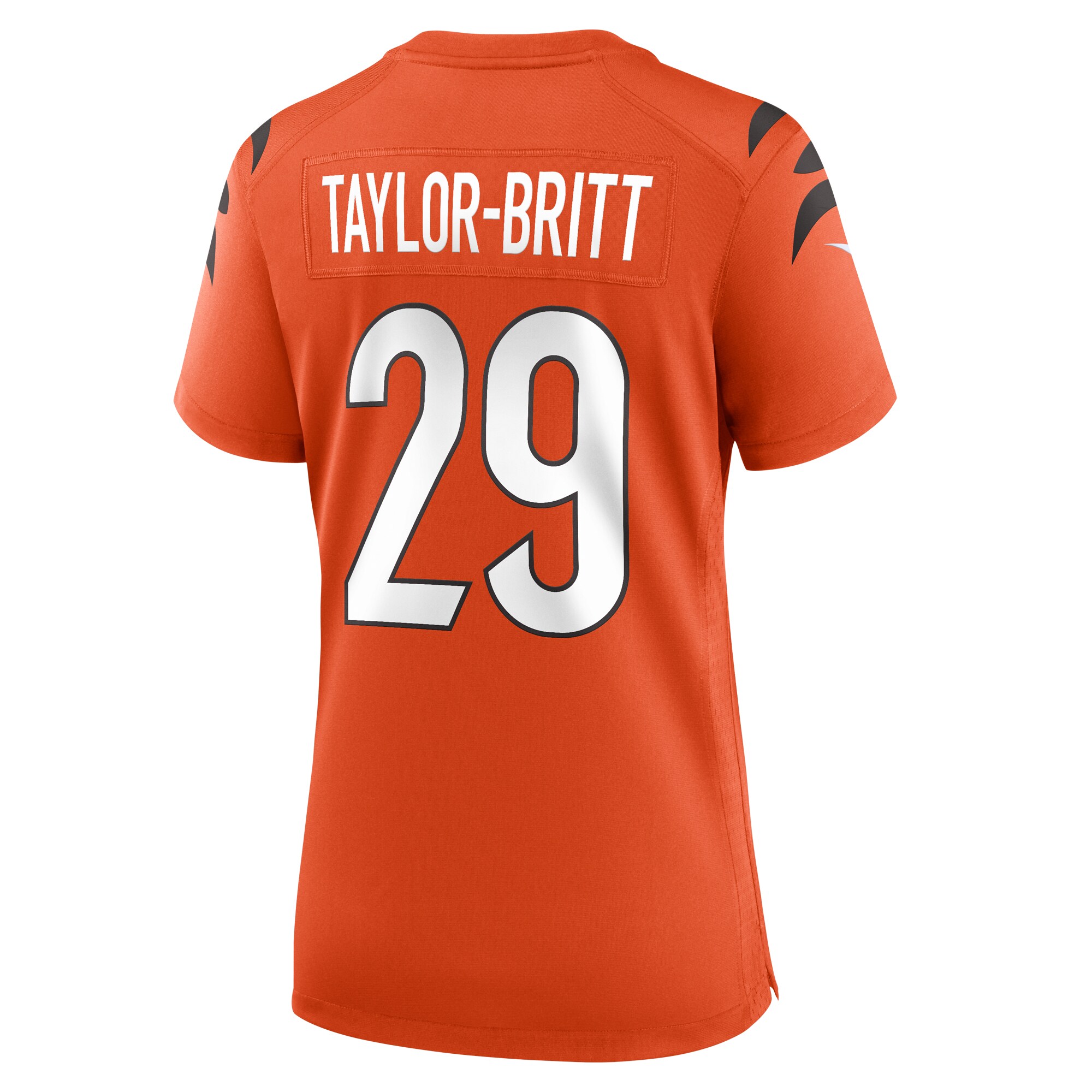 Cam Taylor-Britt Cincinnati Bengals Nike Women’s Alternate Game Jersey – Orange - Image 2