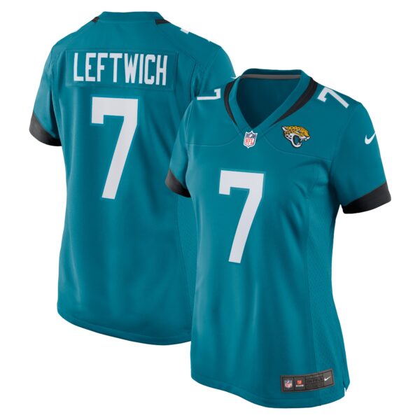 Byron Leftwich Jacksonville Jaguars Nike Women’s Retired Player Game Jersey – Teal