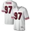 Bryant Young San Francisco 49ers Mitchell & Ness Legacy Jersey – White