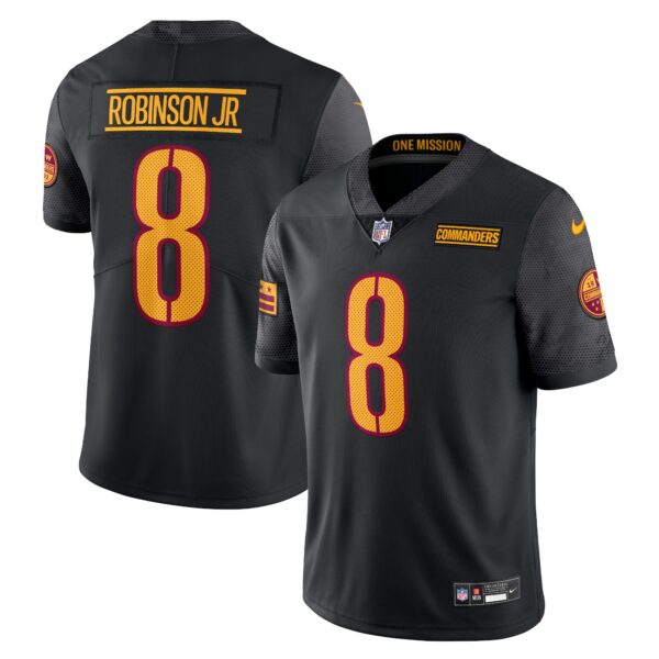 Brian Robinson Jr. Washington Commanders Nike Vapor Untouchable Limited Jersey – Black
