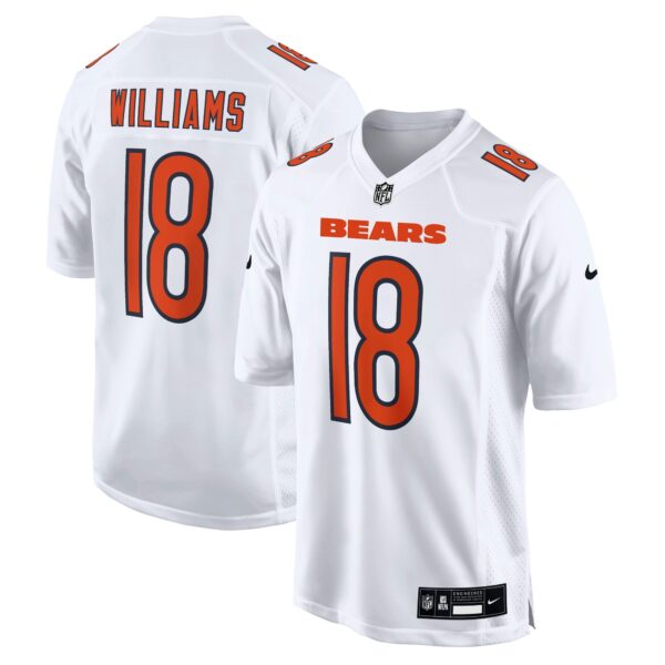 Caleb Williams Chicago Bears Nike Fashion Jersey – Tundra White