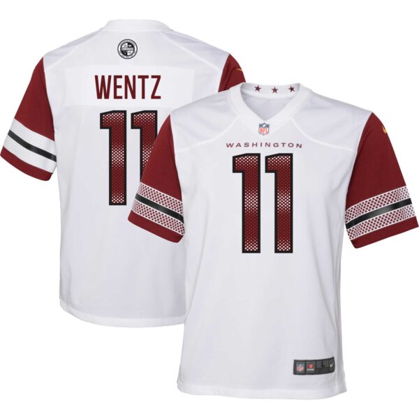 Carson Wentz Washington Commanders Nike Youth Game Jersey – White