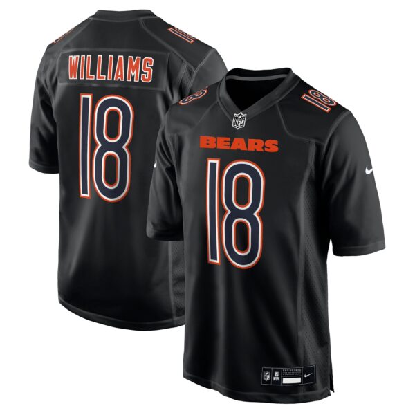 Caleb Williams Chicago Bears Nike Fashion Jersey – Carbon Black