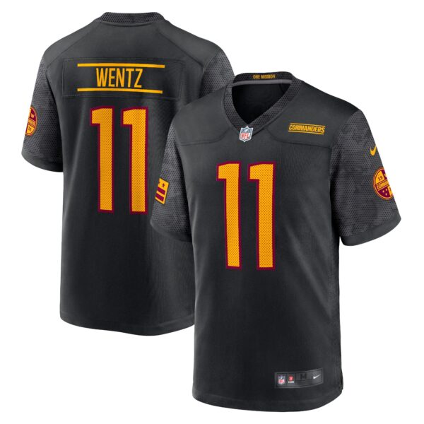 Carson Wentz Washington Commanders Nike Alternate Game Player Jersey – Black