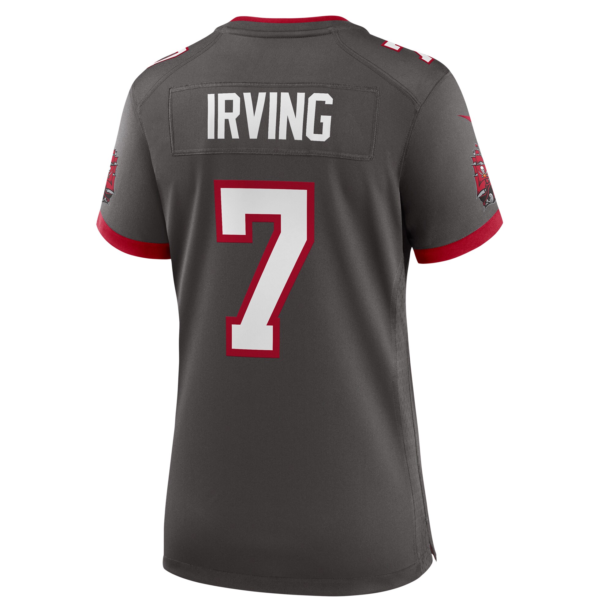 Bucky Irving Tampa Bay Buccaneers Nike Women’s Alternate Game Jersey – Pewter - Image 3