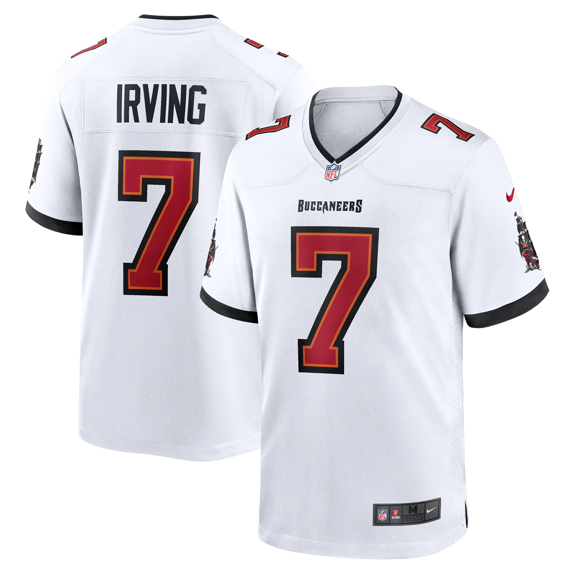 Bucky Irving Tampa Bay Buccaneers Nike Game Jersey – White