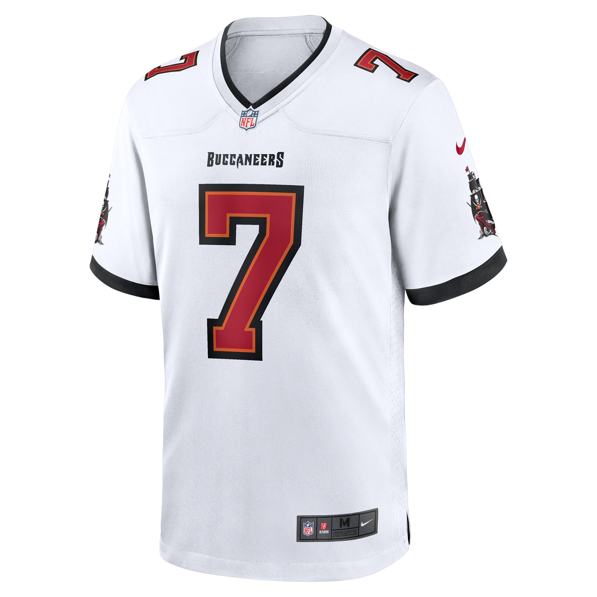 Bucky Irving Tampa Bay Buccaneers Nike Game Jersey – White - Image 2