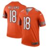Caleb Williams Chicago Bears Nike Alternate Legend Player Performance Top – Orange