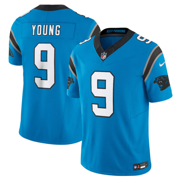 Bryce Young Carolina Panthers Nike Vapor F.U.S.E. Limited Jersey – Blue