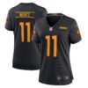 Carson Wentz Washington Commanders Nike Women’s Alternate Game Player Jersey – Black