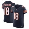 Caleb Williams Chicago Bears Nike Team Vapor F.U.S.E. Elite Jersey – Navy