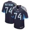 Bruce Matthews Tennessee Titans Nike Retired Player Jersey – Navy