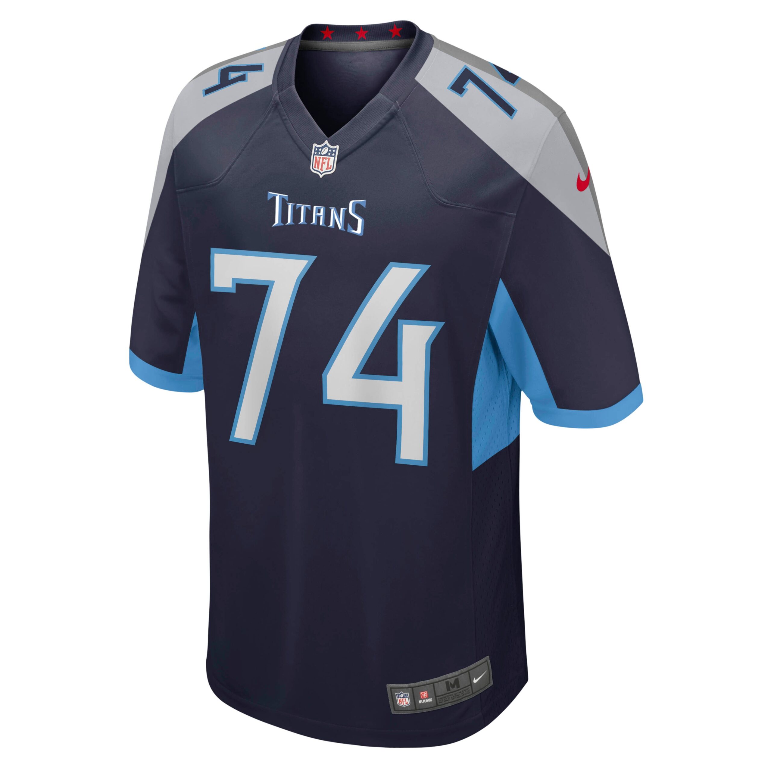 Bruce Matthews Tennessee Titans Nike Retired Player Jersey – Navy - Image 2