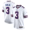Damar Hamlin Buffalo Bills Nike Game Jersey – White