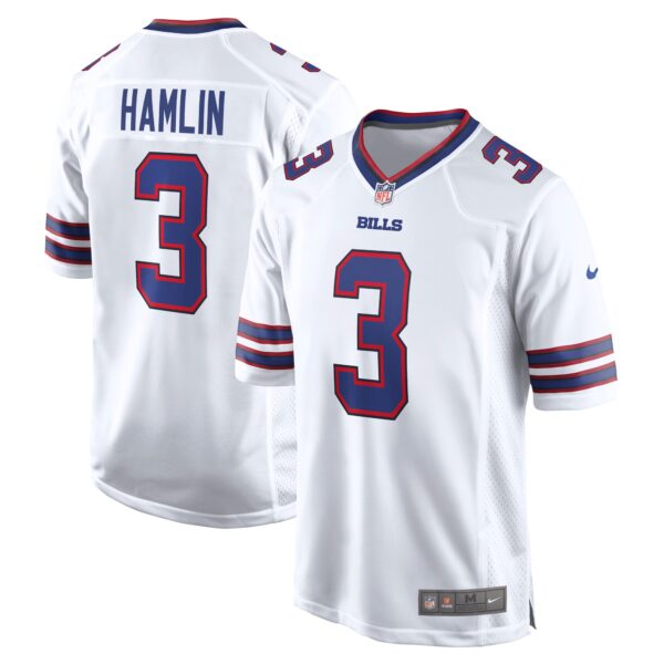 Damar Hamlin Buffalo Bills Nike Game Jersey – White