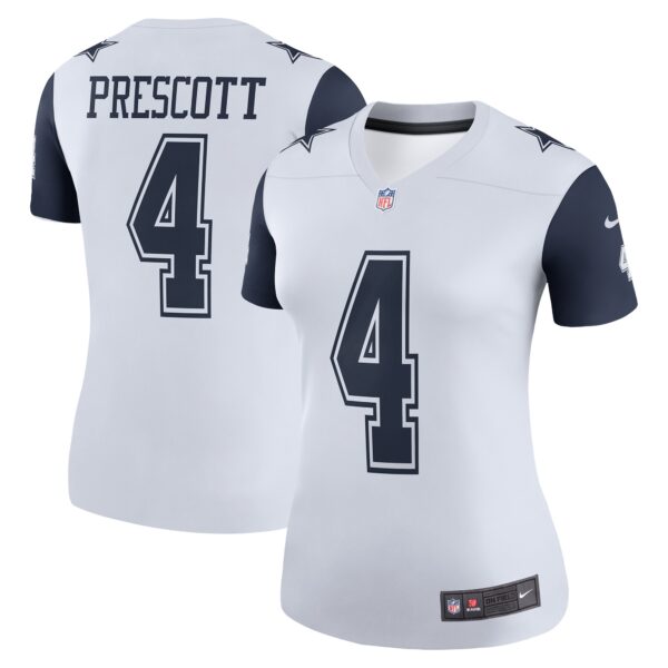 Dak Prescott Dallas Cowboys Nike Women’s Color Rush Legend Player Jersey – White