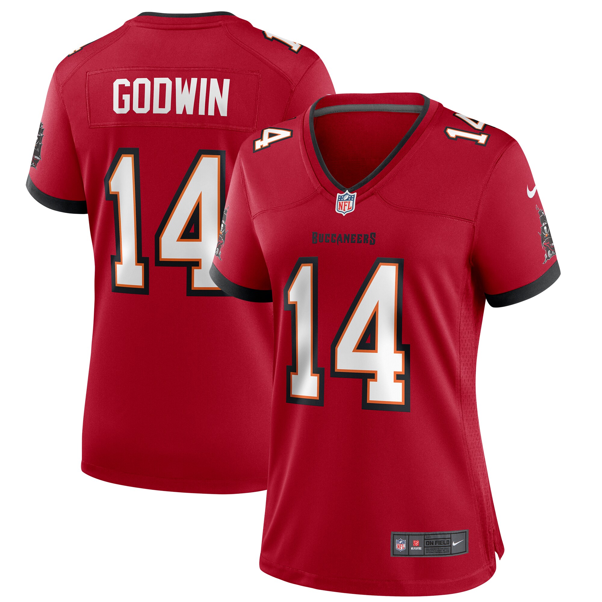Chris Godwin Tampa Bay Buccaneers Nike Women’s Game Player Jersey – Red