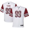 Chase Young Washington Commanders Nike Youth Game Jersey – White