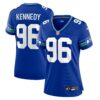 Cortez Kennedy Seattle Seahawks Nike Women’s Throwback Player Game Jersey – Royal