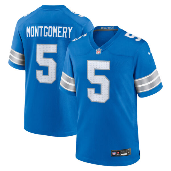 David Montgomery Detroit Lions Nike Game Jersey – Blue