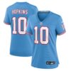 DeAndre Hopkins Tennessee Titans Nike Women’s Oilers Throwback Player Game Jersey – Light Blue